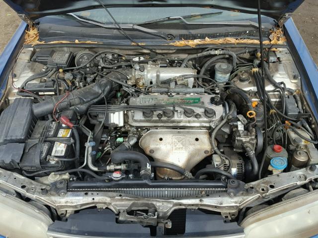 1HGCD5666VA073080 - 1997 HONDA ACCORD EX BLUE photo 7