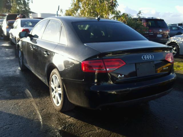 WAUAFAFL6BN045960 - 2011 AUDI A4 PREMIUM BLACK photo 3