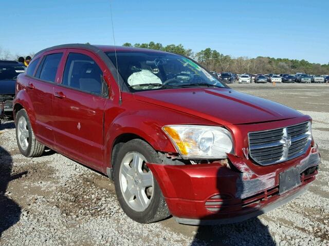 1B3HB48A39D135921 - 2009 DODGE CALIBER SX RED photo 1