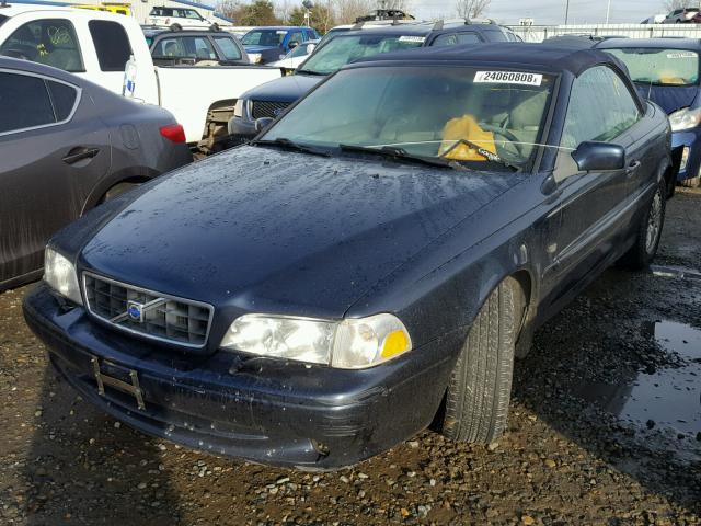 YV1NC62D54J048720 - 2004 VOLVO C70 HPT BLACK photo 2