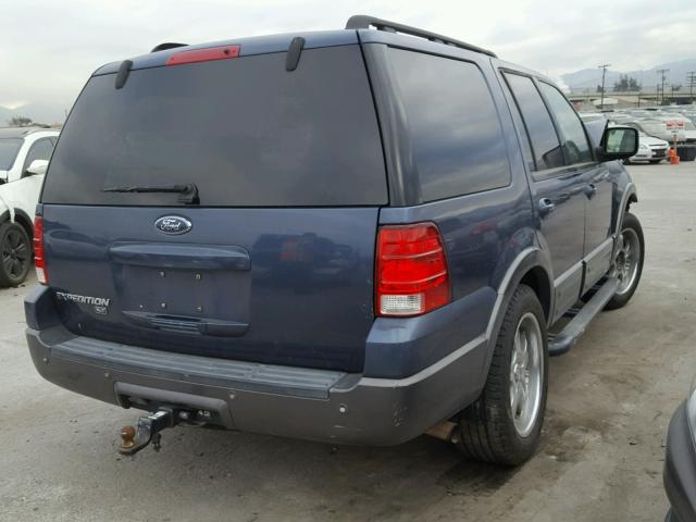 1FMPU15586LA92247 - 2006 FORD EXPEDITION BLUE photo 4