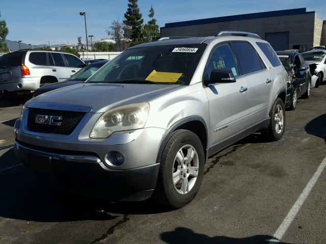 1GKER23767J150963 - 2007 GMC ACADIA SLT SILVER photo 2