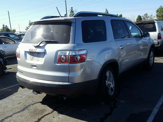 1GKER23767J150963 - 2007 GMC ACADIA SLT SILVER photo 4