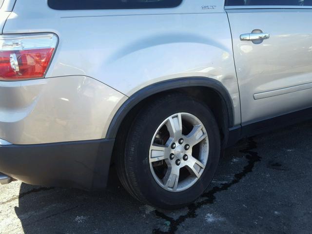 1GKER23767J150963 - 2007 GMC ACADIA SLT ვერცხლისფერი ფოტო 9