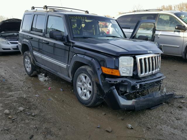 1J8HG58236C165252 - 2006 JEEP COMMANDER შავი ფოტო 1