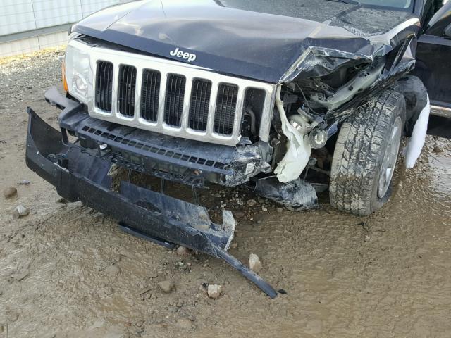 1J8HG58236C165252 - 2006 JEEP COMMANDER შავი ფოტო 9