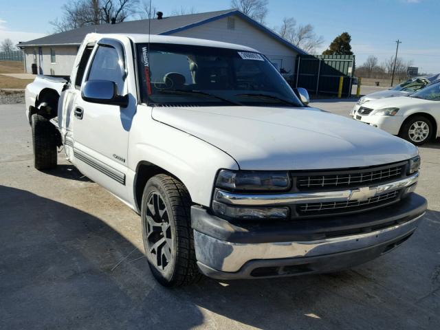 2GCEC19T1Y1129011 - 2000 CHEVROLET SILVERADO WHITE photo 1