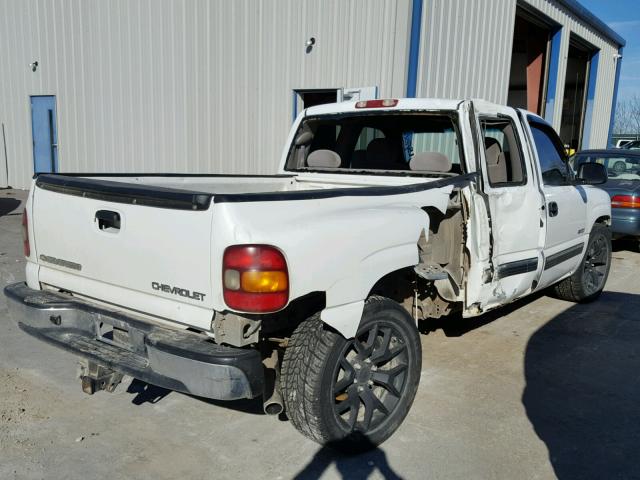 2GCEC19T1Y1129011 - 2000 CHEVROLET SILVERADO WHITE photo 4