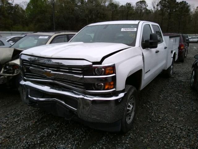 1GB1CUEG3FF111760 - 2015 CHEVROLET SILVERADO WHITE photo 2