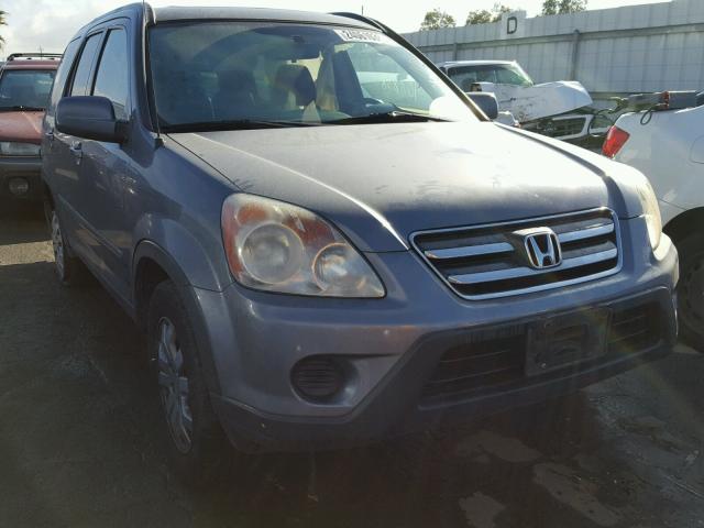 SHSRD78946U433234 - 2006 HONDA CR-V SE BLUE photo 1