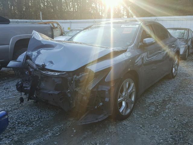 1N4AA5AP3CC842205 - 2012 NISSAN MAXIMA S GRAY photo 2