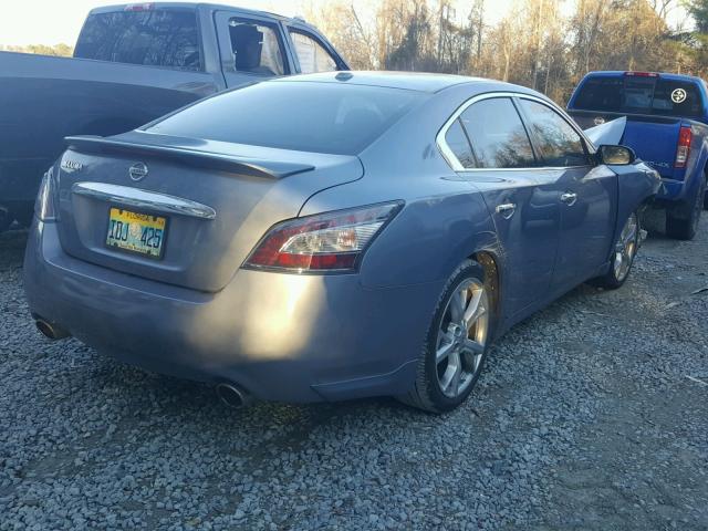 1N4AA5AP3CC842205 - 2012 NISSAN MAXIMA S GRAY photo 4