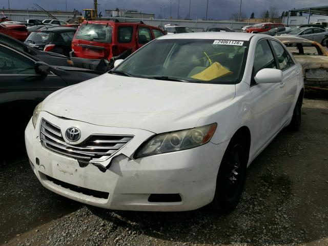 4T1BE46K18U781928 - 2008 TOYOTA CAMRY CE WHITE photo 2