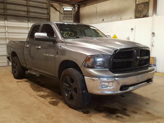 1C6RD7GT2CS148591 - 2012 DODGE RAM 1500 S GRAY photo 1