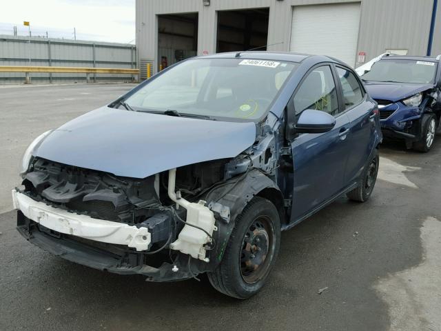 JM1DE1KY9E0172238 - 2014 MAZDA MAZDA2 SPO BLUE photo 2