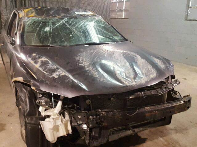 4T1BE46K18U217986 - 2008 TOYOTA CAMRY CE GRAY photo 9