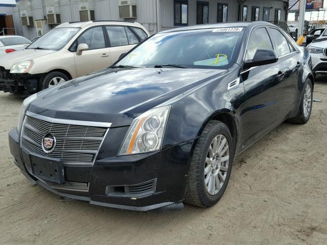 1G6DF577180133669 - 2008 CADILLAC CTS BLACK photo 2