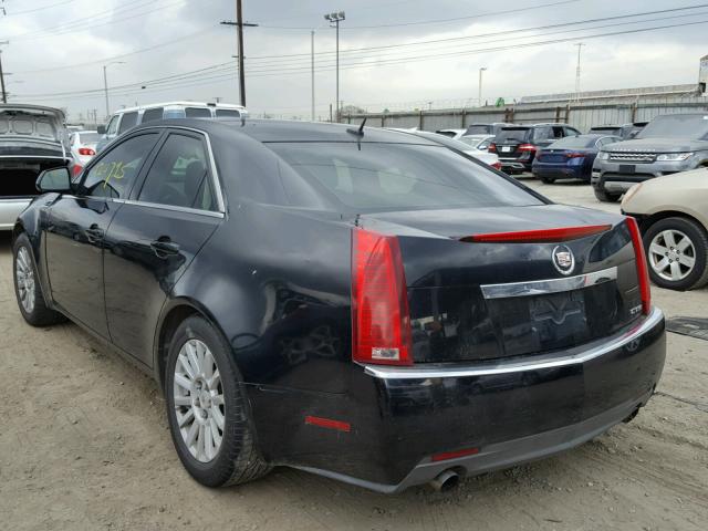 1G6DF577180133669 - 2008 CADILLAC CTS BLACK photo 3