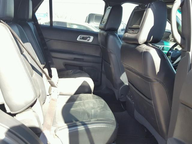 1FMHK7F88CGA82747 - 2012 FORD EXPLORER L GRAY photo 6