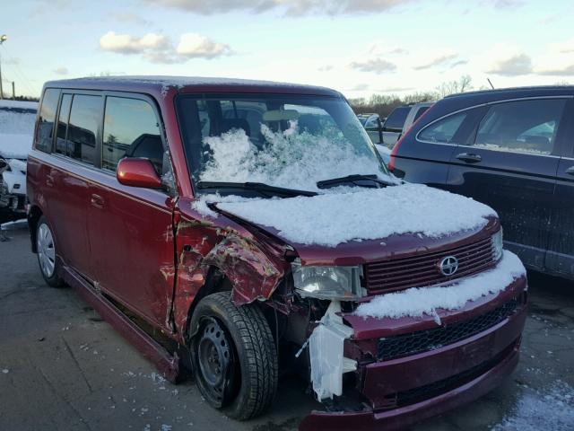 JTLKT324064099359 - 2006 TOYOTA SCION XB MAROON photo 1