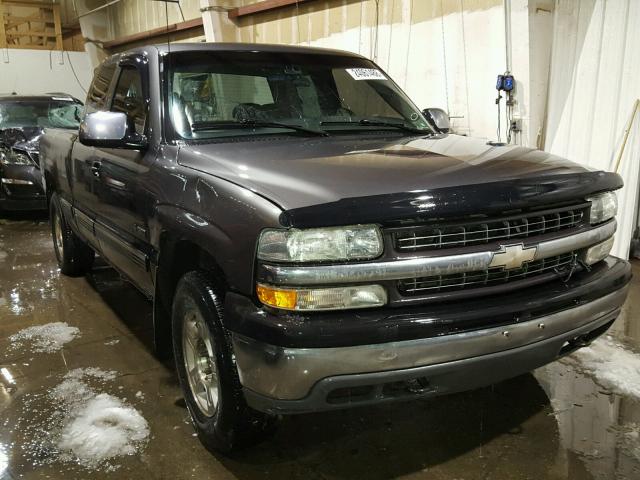 1GCEK19T7XE232286 - 1999 CHEVROLET SILVERADO GRAY photo 1