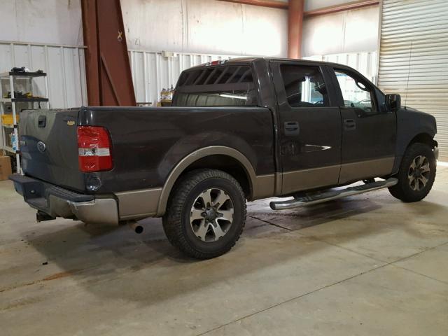 1FTPW125X5KD81136 - 2005 FORD F150 SUPER TWO TONE photo 4