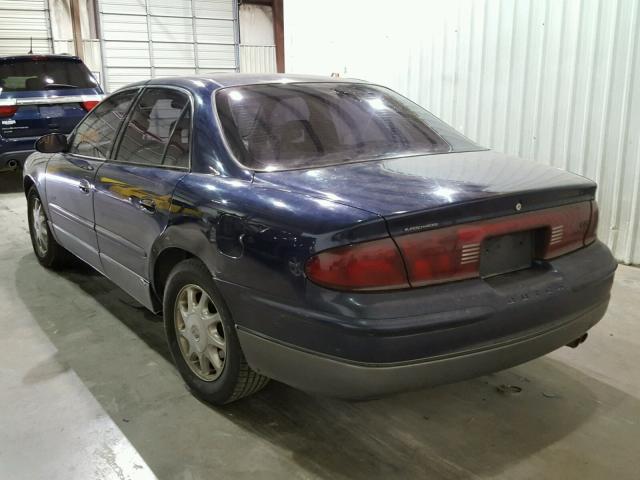 2G4WF5517Y1117075 - 2000 BUICK REGAL GS BLUE photo 3