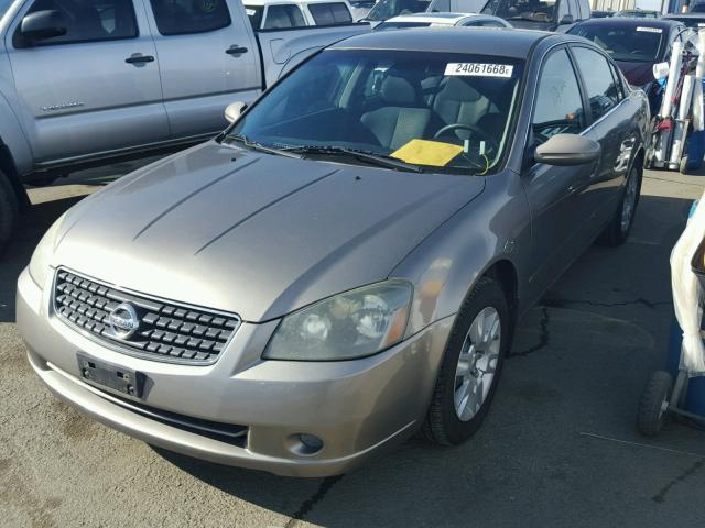 1N4AL11D16N355358 - 2006 NISSAN ALTIMA S GRAY photo 2