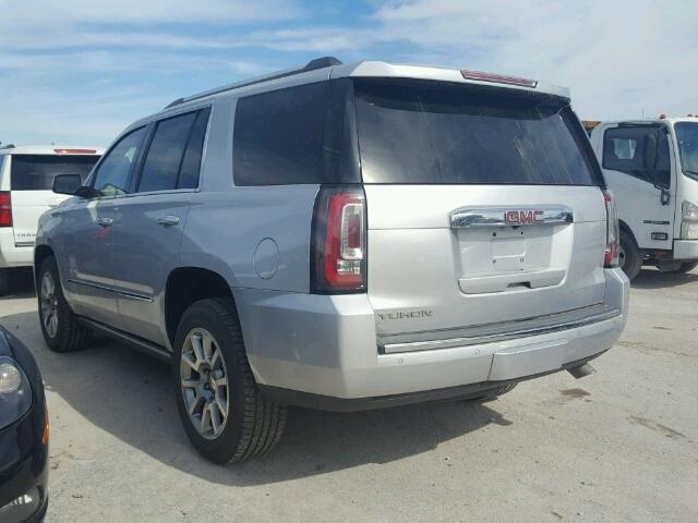 1GKS1CKJ9FR287859 - 2015 GMC YUKON DENA SILVER photo 3