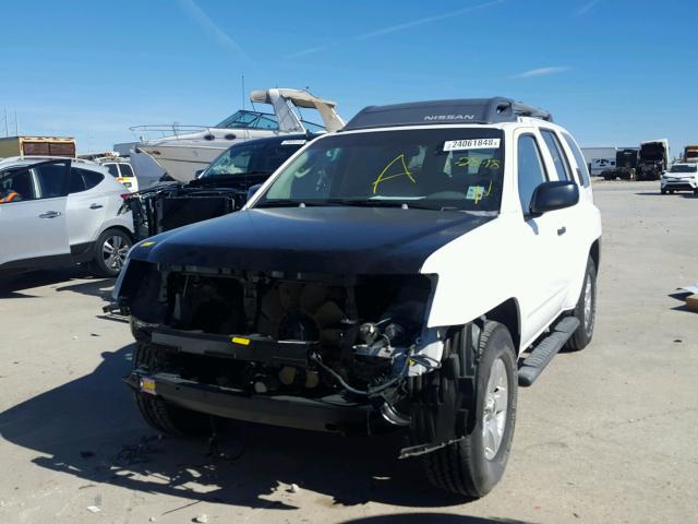 5N1AN08U87C521520 - 2007 NISSAN XTERRA OFF WHITE photo 2