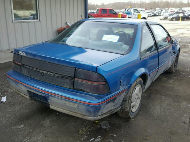 1G1LV1343NY115065 - 1992 CHEVROLET BERETTA BLUE photo 4