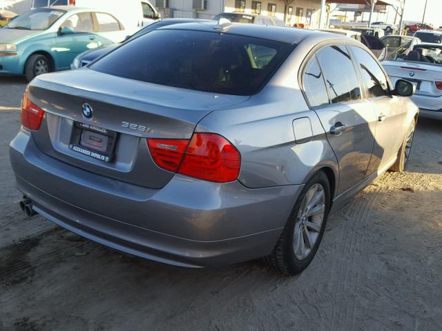 WBAPH5C59BA446251 - 2011 BMW 328 I SULE GRAY photo 4