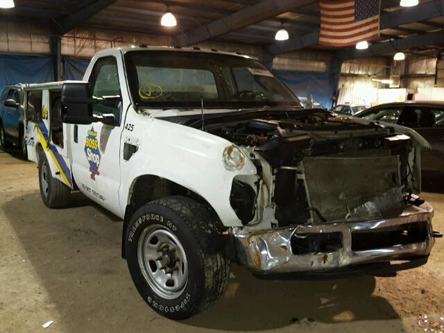 1FDEF3E57AEA77703 - 2010 FORD F350 SUPER WHITE photo 1