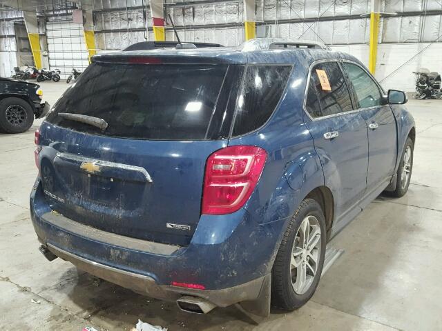 2GNFLGE37H6227936 - 2017 CHEVROLET EQUINOX PR BLUE photo 4