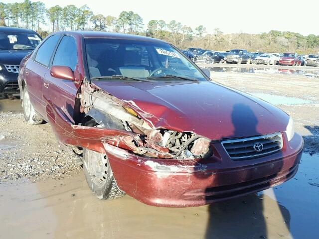 4T1BG22K1YU652477 - 2000 TOYOTA CAMRY CE BURGUNDY photo 1