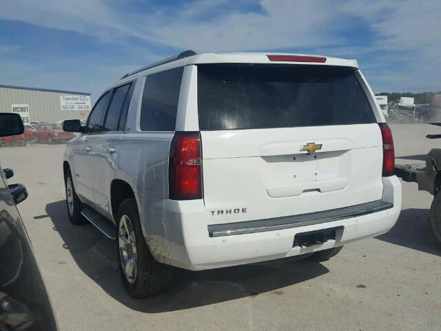 1GNSCCKC9FR221388 - 2015 CHEVROLET TAHOE C150 WHITE photo 3