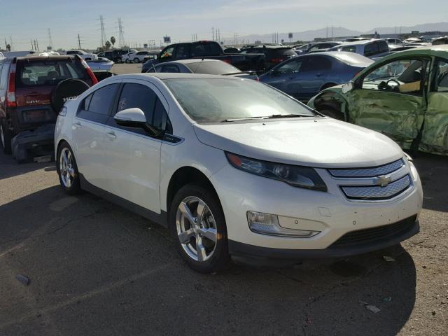 1G1RC6E4XCU113778 - 2012 CHEVROLET VOLT WHITE photo 1