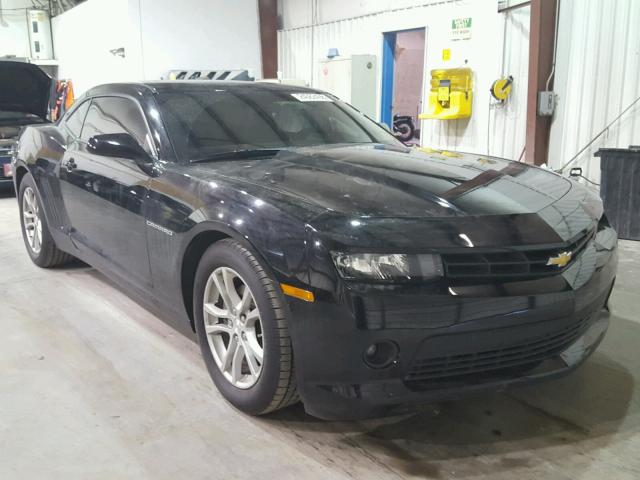 2G1FB1E30E9200668 - 2014 CHEVROLET CAMARO LT BLACK photo 1