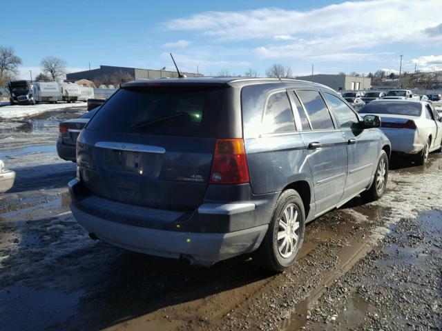 2A8GF68X27R102622 - 2007 CHRYSLER PACIFICA T BLUE photo 4