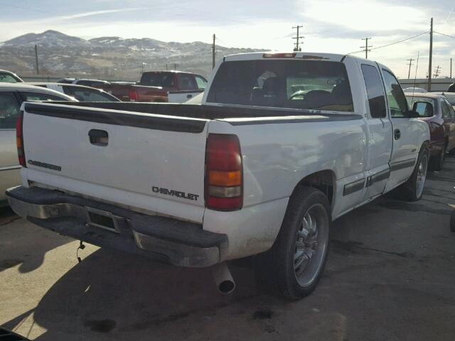 2GCEC19V721190193 - 2002 CHEVROLET SILVERADO WHITE photo 4