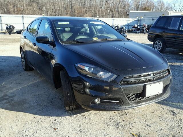 1C3CDFEB3ED721416 - 2014 DODGE DART GT BLACK photo 1