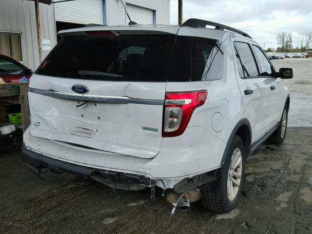 1FM5K7B93FGB62592 - 2015 FORD EXPLORER WHITE photo 4