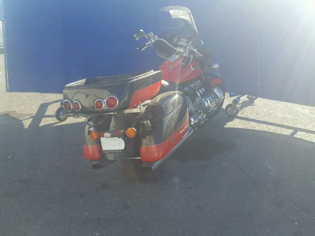 1HFSC4100YA101802 - 2000 HONDA GL1500 CF RED photo 4