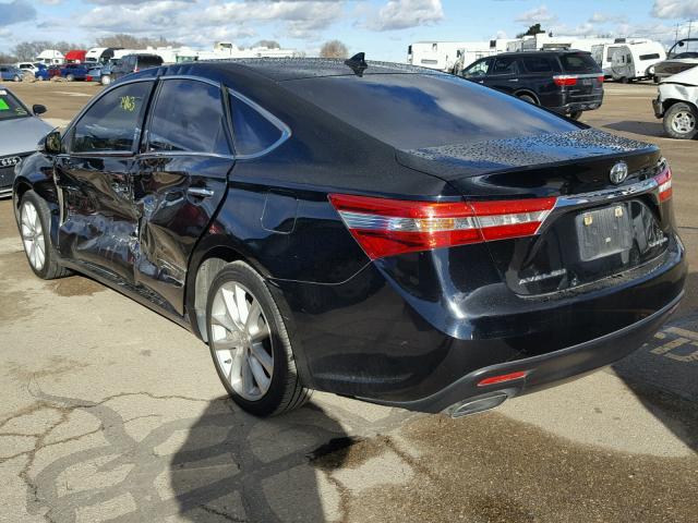 4T1BK1EB6DU038040 - 2013 TOYOTA AVALON BAS 黑色 照片 3