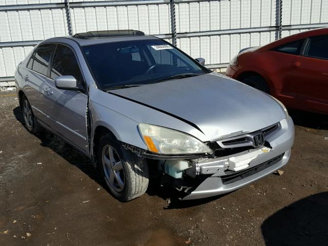 1HGCM56714A059871 - 2004 HONDA ACCORD EX SILVER photo 1