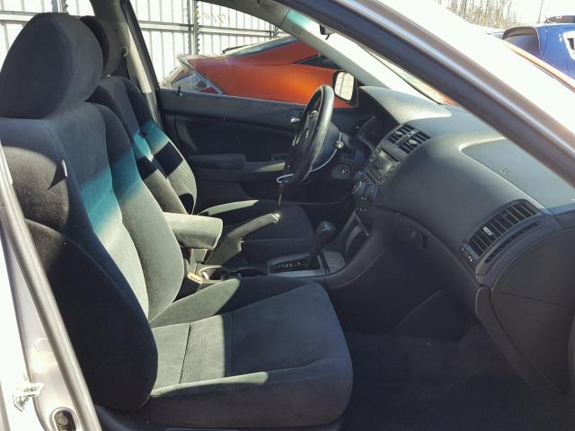 1HGCM56714A059871 - 2004 HONDA ACCORD EX SILVER photo 5