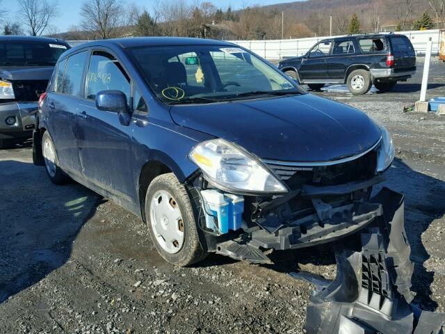 3N1BC13EX7L384320 - 2007 NISSAN VERSA S BLUE photo 1