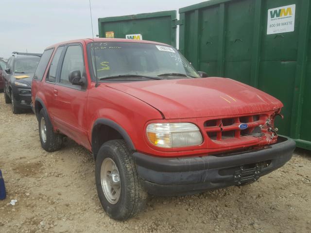 1FMCU24X6VUB27058 - 1997 FORD EXPLORER RED photo 1