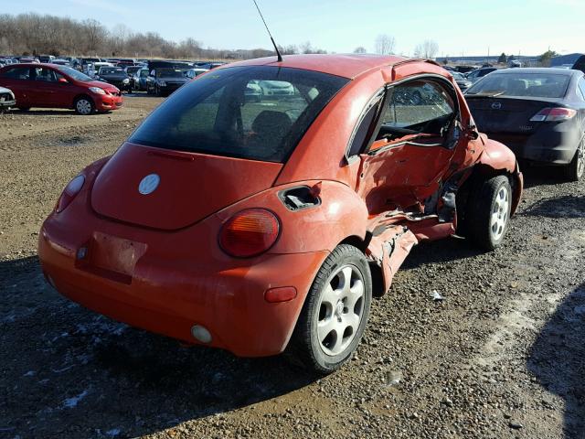 3VWCK21C83M422186 - 2003 VOLKSWAGEN NEW BEETLE 橙色 照片 4