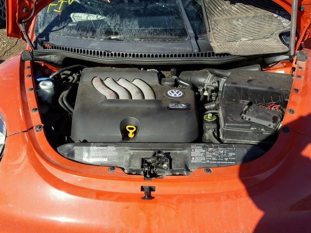 3VWCK21C83M422186 - 2003 VOLKSWAGEN NEW BEETLE 橙色 照片 7